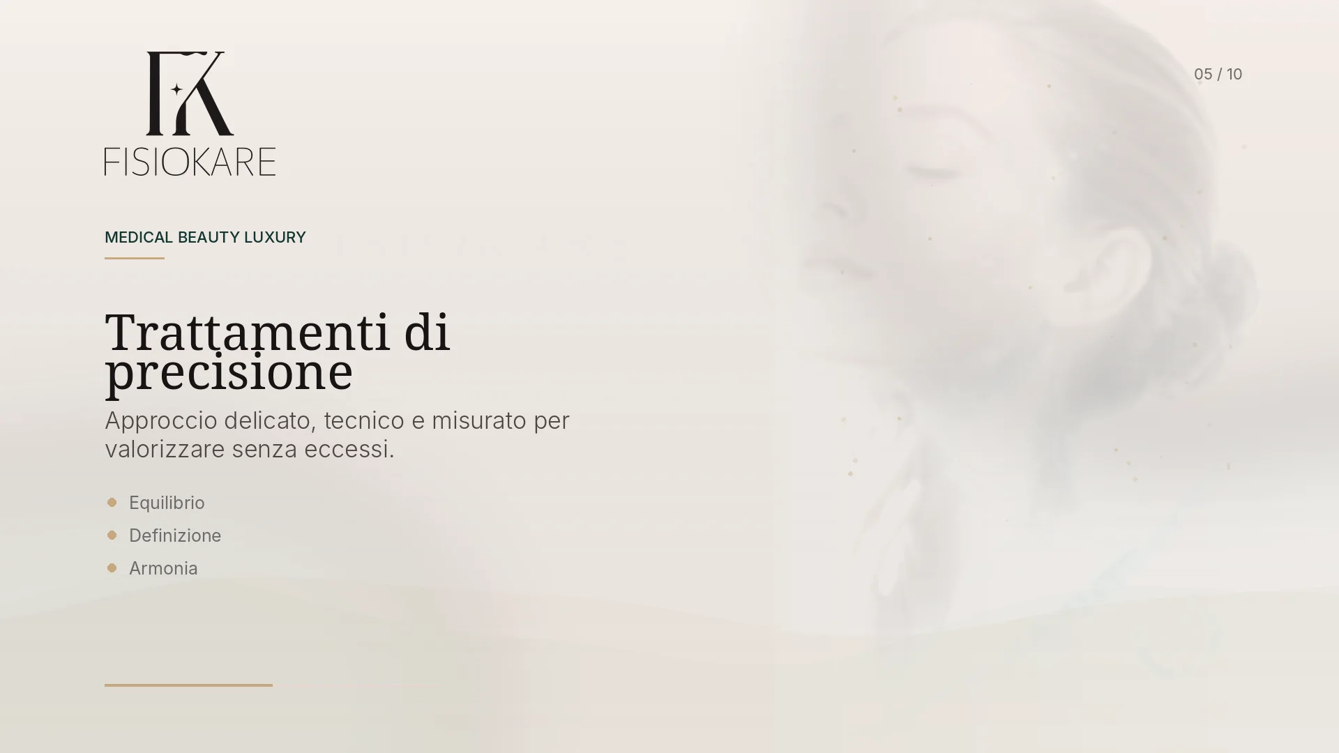Trattamenti di precisione con approccio delicato e risultati naturali